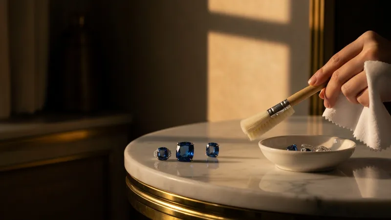 Entretien des bijoux en saphir : guide complet
